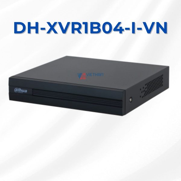 Đầu ghi hình camera HDCV1 4 kênh Dahua DH-XVR1B04-I-VN, 30fps, nén AI-Coding, 1 ổ cứng 6TB