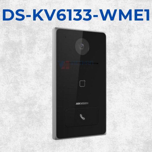 Camera chuông cửa IP Wifi Hikvision DS-KV6133-WME1 2MP, Mifare card, True WDR