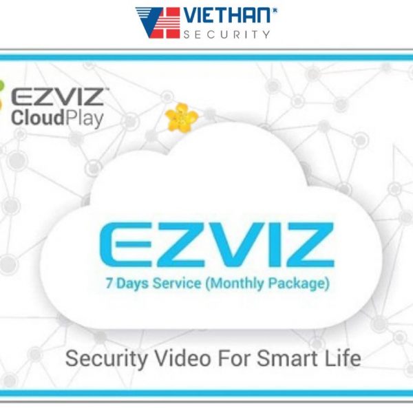 Thẻ lưu trữ EZVIZ 30-days Cloud Card (yearly) 400600972- lưu trữ 30 ngày