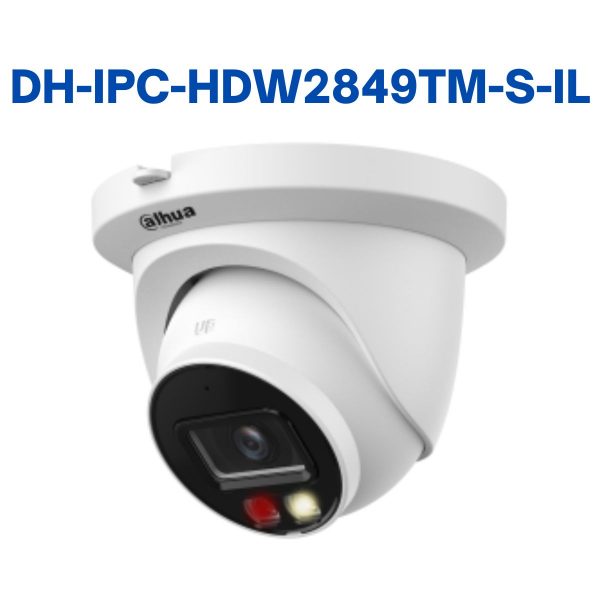 Camera IP Ánh sáng kép 8MP DAHUA DH-IPC-HDW2849TM-S-IL,Tích hợp MIC, Tích hợp đèn LED