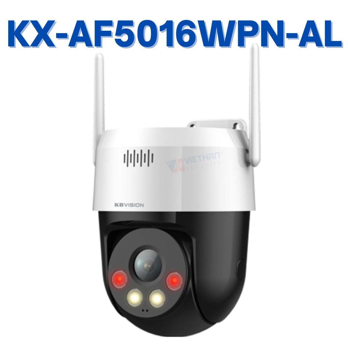 Camera IP Wifi PTZ KBVISION KX-AF5016WPN-AL 5MP, Đàm thoại 2 chiều, báo động đèn và còi hú