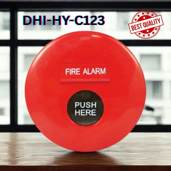 Nút khẩn cấp (tròn) Dahua DHI-HY-C123, Hiệu suất ổn định, Độ bền cao