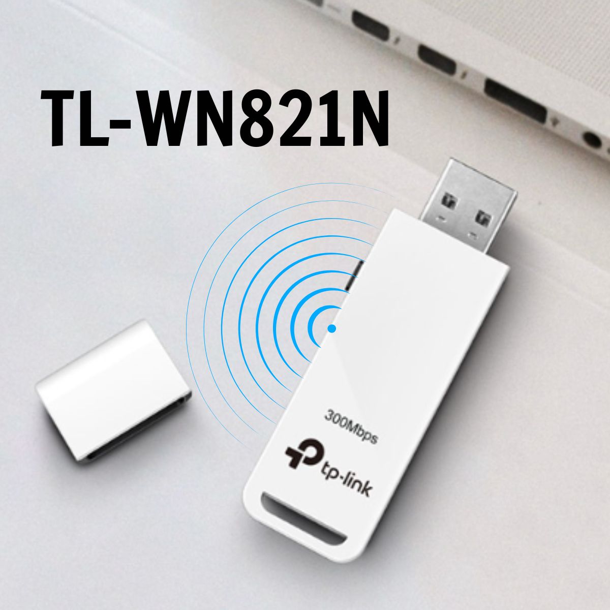 Bộ Chuyển Đổi USB Wi-Fi TP-Link TL-WN821N tốc độ 300Mbps, Nút WPS, USB 2.0