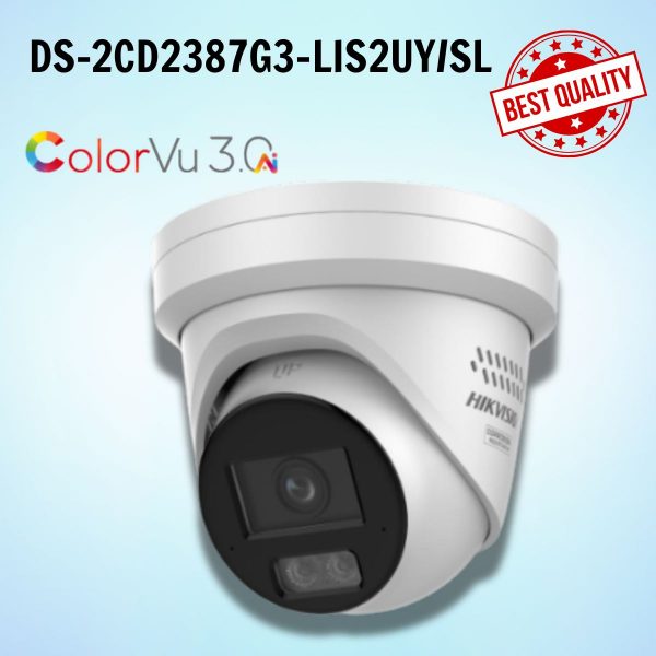 Camera IP Hikvision DS-2CD2387G3-LIS2UY/SL 8MP ColorVu 3.0, EasyIP 4.0 Plus