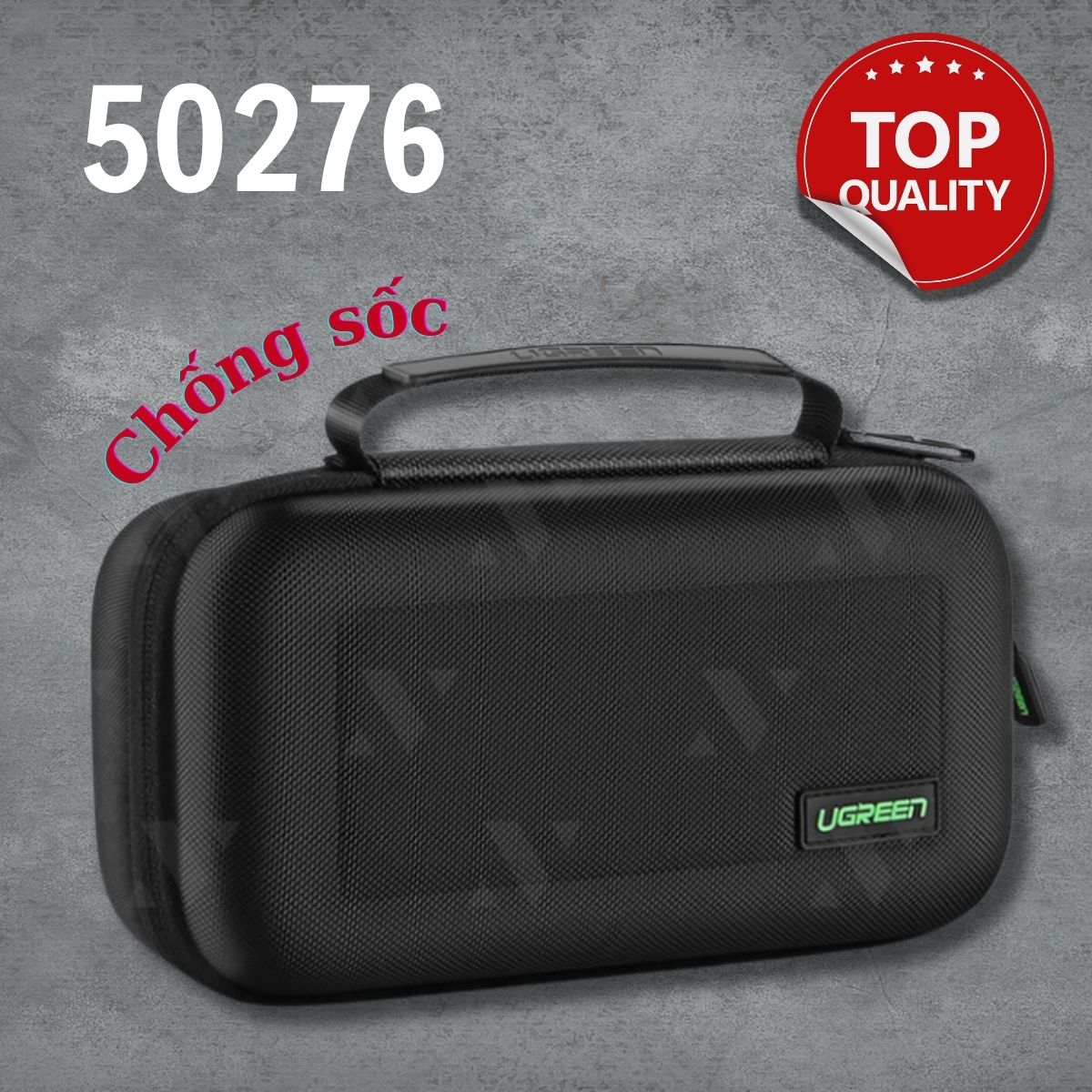 Ugreen 50276 405x75x186 mm Màu đen Túi đựng phụ kiện đa năng chống sốc LP145