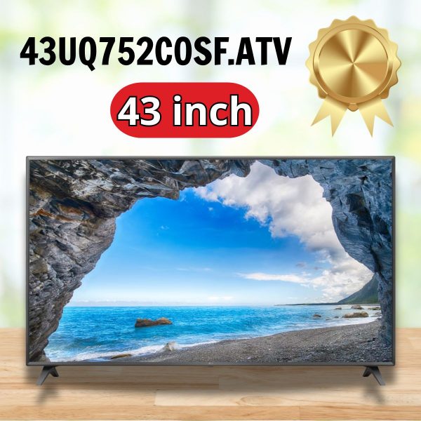 Tivi chuyên dụng LG 43UQ752C0SF.ATV Màn hình 43 inch, Độ phân giải 4K UHD, Hỗ trợ AirPlay, Tích hợp WebOS thông minh