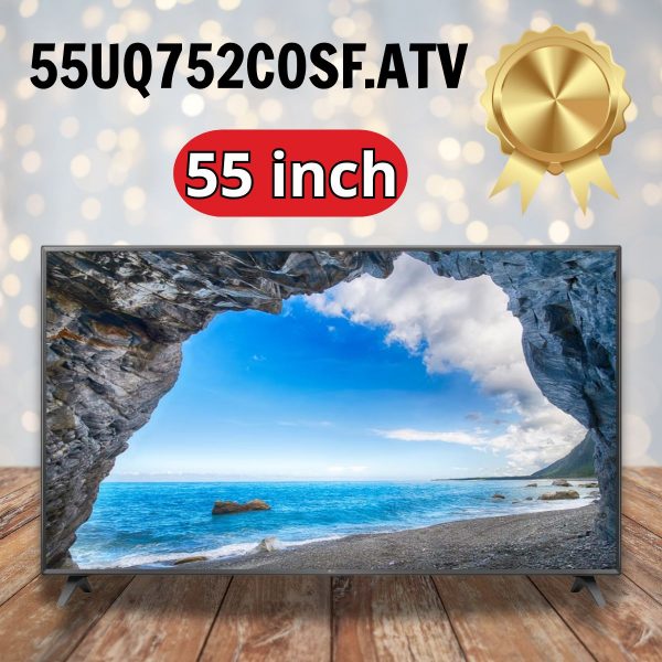 Tivi thông minh LG 55UQ752C0SF.ATV Màn hình 55 inch, Hình ảnh sống động chuẩn 4K, Hỗ trợ kết nối đa thiết bị, AirPlay và WebOS