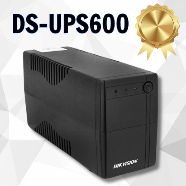 Bộ lưu điện Ups Hikvision DS-UPS600(O-STD)/EU – Công suất 600VA/360W Hỗ trợ 140-290 VAC/50-60Hz, Chuyển mạch 2-6ms, Sạc đầy trong 4-6h