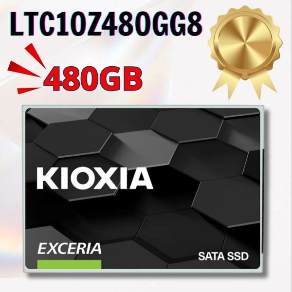 Ổ cứng SSD KIOXIA LTC10Z480GG8 – Dung lượng 480GB – Tốc độ đọc 555MB/s – Tốc độ ghi 540MB/s