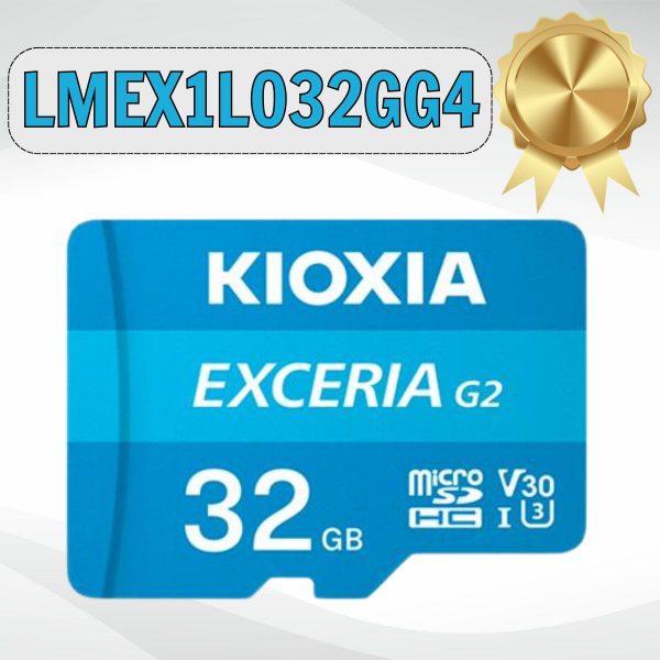 Thẻ nhớ Kioxia Exceria LMEX1L032GG4 32GB microSD CL10 U1 R100 w/o adapter