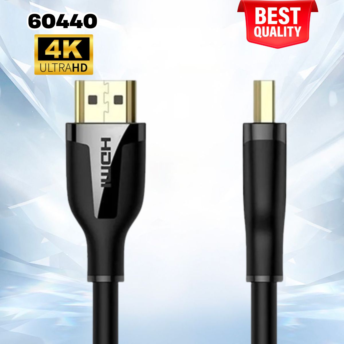 Cáp HDMI 2.0 Ugreen 60440 dài 2m, Hỗ trợ ARC, Độ phân giải 4K@60Hz