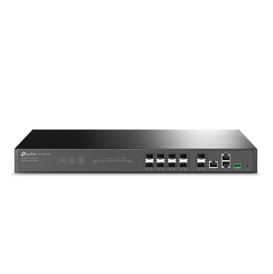 TP-Link DS-P7001-08: Thiết Bị Đầu Cuối Quang 8 cổng GPON, Quản Lý 1024 ONT, Quản Lý 1024 ONT