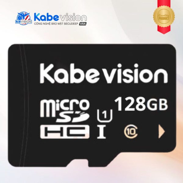 Thẻ nhớ lưu trữ  Kabevision 128GB, Tốc độ đọc lên đến 95 MB/s, Tốc độ ghi lên đến 65 MB/s, TBW 66TB