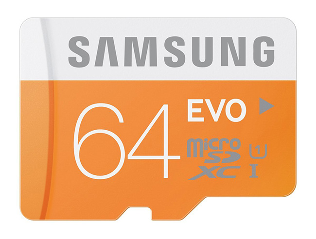 Thẻ nhớ Samsung Micro SD 64GB class 10 UHS-I 48Mb/s chuyên dùng ghi hình cho camera IP