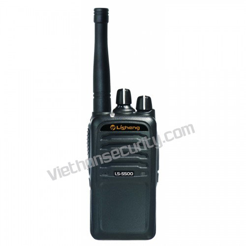 Máy bộ đàm Lisheng LS-5500 Cự ly liên lạc từ 1-4km