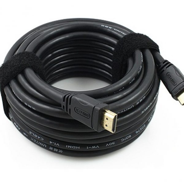 Cáp HDMI Unitek 20M V1.4 hỗ trợ 3D vỏ bọc rất chắc, đầu cáp mạ vàng 24K