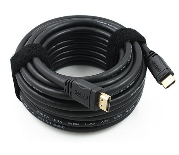 Cáp HDMI Unitek 20M V1.4 hỗ trợ 3D vỏ bọc rất chắc, đầu cáp mạ vàng 24K