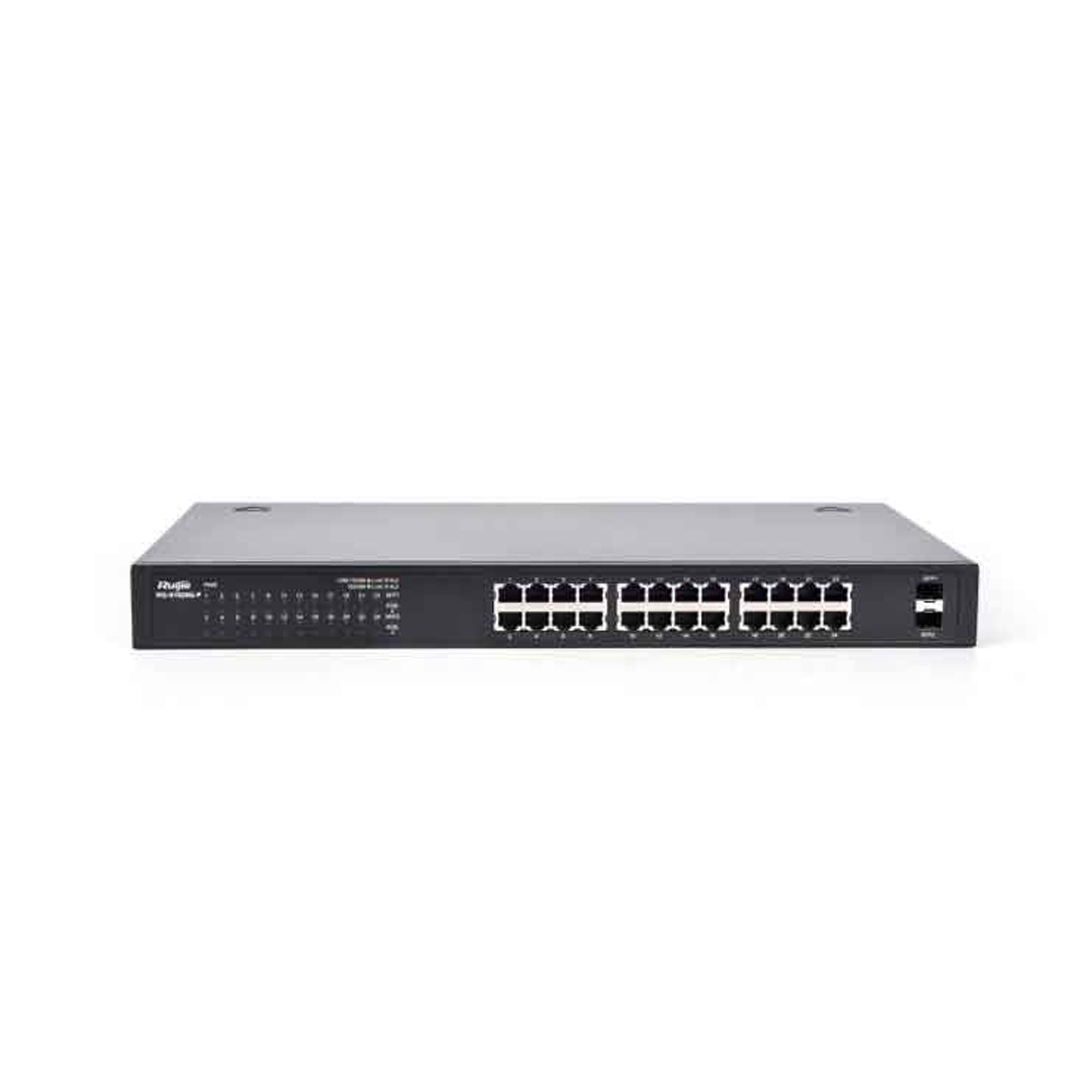 Thiết bị mạng HUB Switch Ruijie RG-S1826G ổ chia mạng 24 cổng 24 10/100/1000 BASE-T