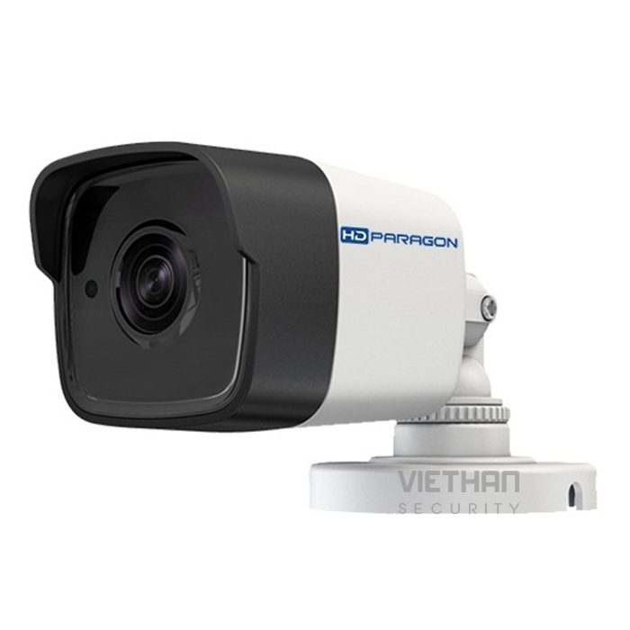 Camera HDPARAGON HDS-1885DTVI-IRS 2.0 Megapixel, IR 20m, Mic thu âm, vỏ sắt chống va đập