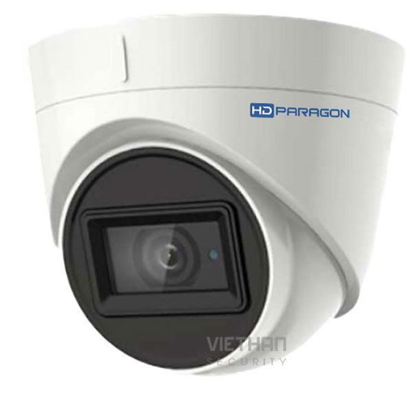 Camera HDPARAGON HDS-5885DTVI-IR3S 2.0 Megapixel, Hồng ngoại 40m, F3.6mm, Mic thu âm