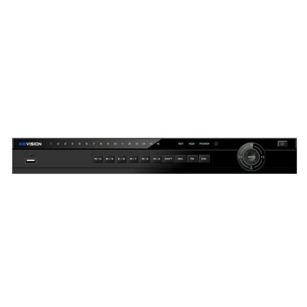 Đầu ghi hình HD ANALOG KBVISION KX-D2K8216H1 (H265+ 16 kênh + 8 kênh ip, 8MP)