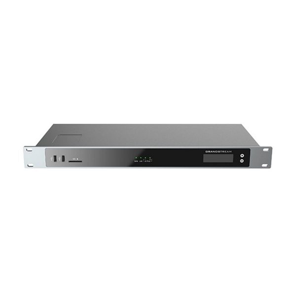 Gateway giao tiếp SIP-1E1 Grandstream GXW4501 hỗ trợ 2 cổng mạng gigabit, 1 luồng E1 30 cuộc gọi đồng thời