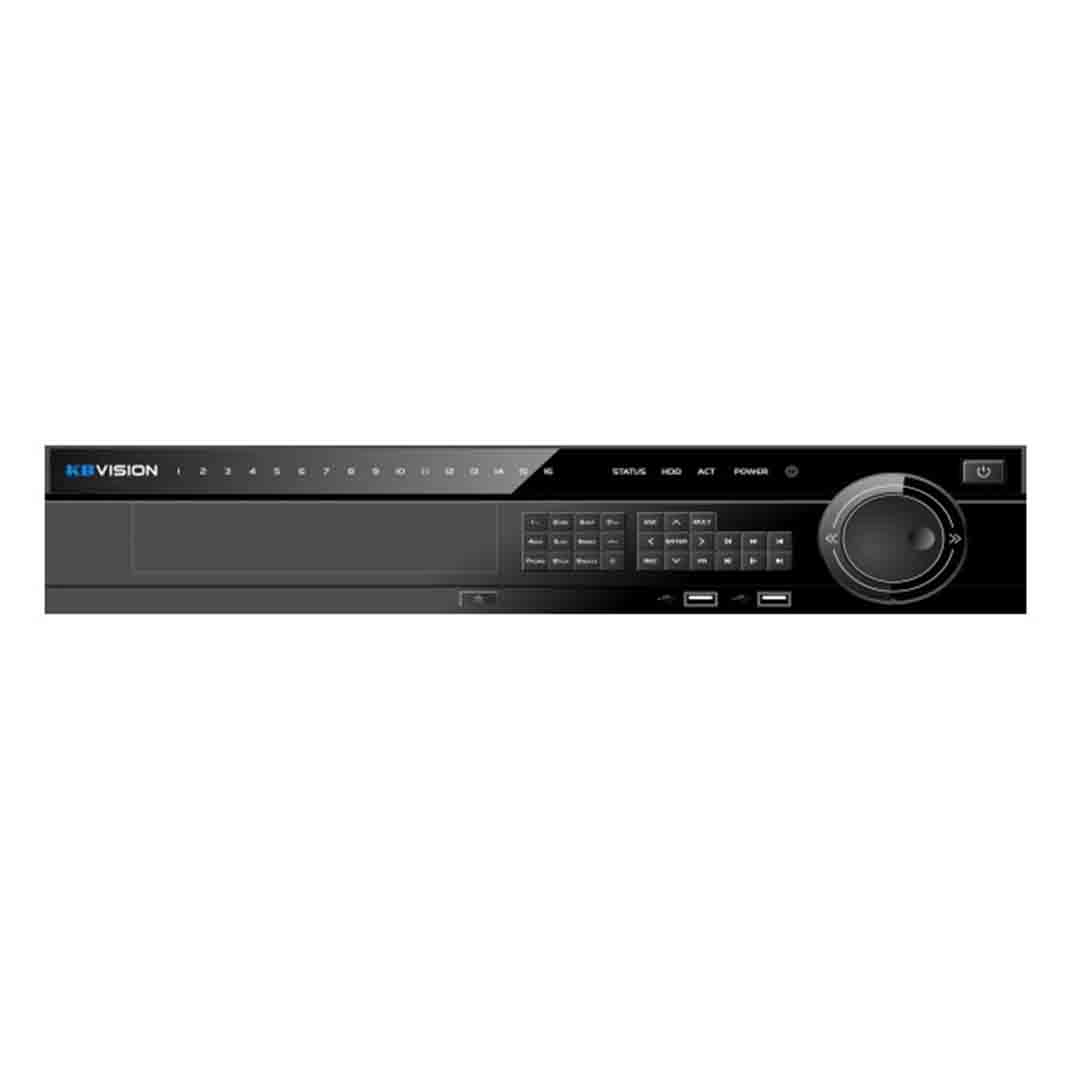 Đầu ghi hình IP KBVISION KX-C4K8816N2 (16 kênh IP, 8MP)