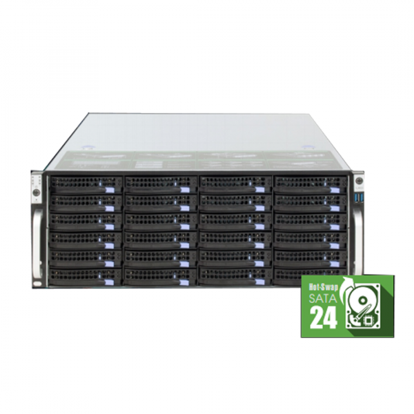 Thiết bị ghi hình NAS Vantech VPS-24NAS (24 Bay Hotswap iSCSI RAID-0/1/5/6)