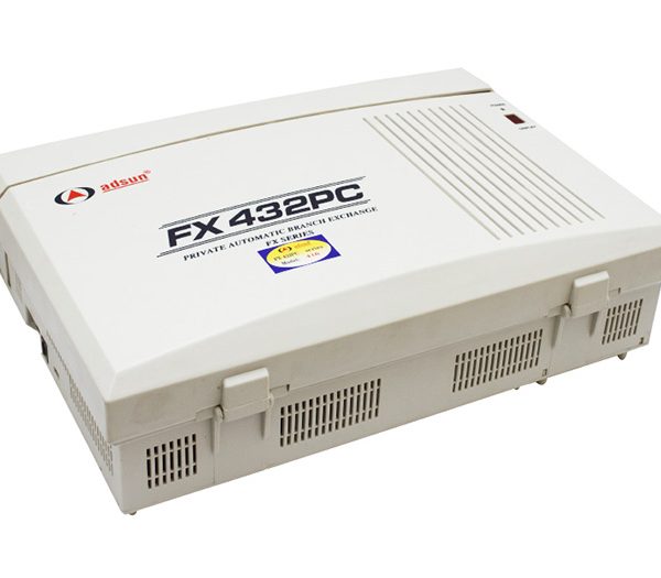 Tổng đài ADSUN FX432PC cấu hình 4 trung kế vào 32 máy nhánh ra