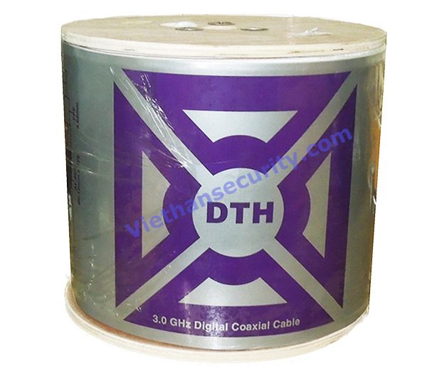 Cáp tín hiệu camera cáp dây đồng trục UNISAT DTH RG6 5C-FB (cuộn 305M)