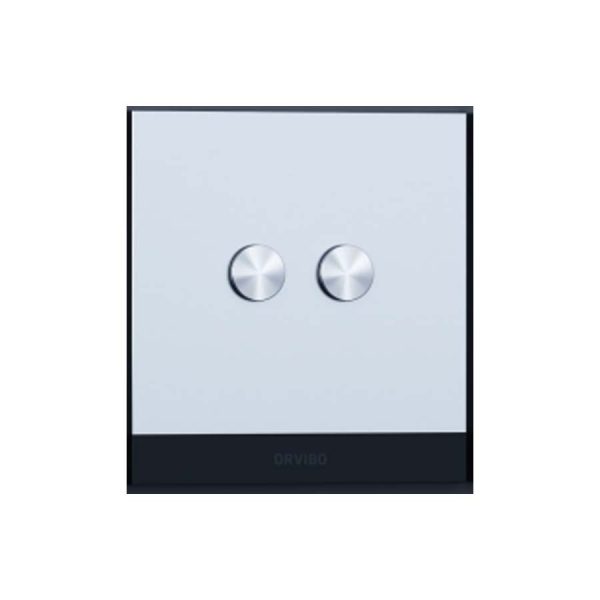 Công tắc cơ điện thông minh Orvibo T22W2ZS, 2 nút, sóng Zigbee HA, tần số 2.4, mặt nhôm