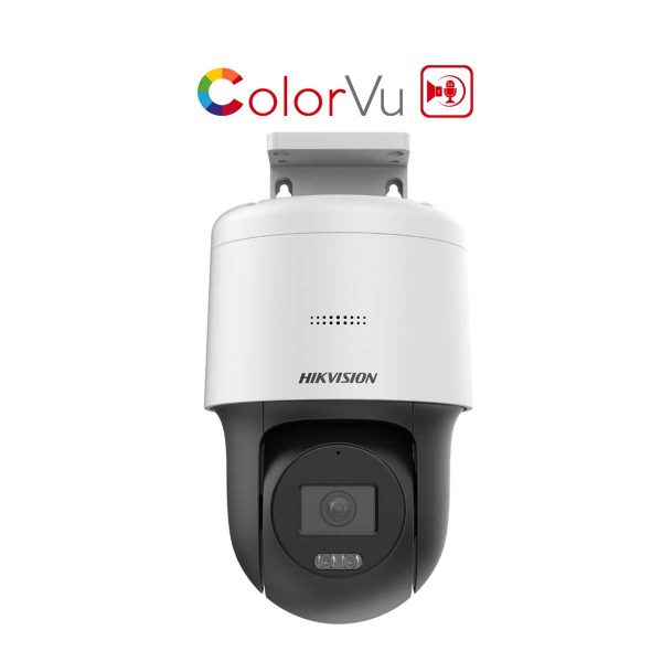 Camera IP Speed Dome Mini Hikvision DS-2DE2C400MW-DE(F0)(S7) 4MP 2K, hồng ngoại 30m, tích hợp mic thu âm thanh & loa