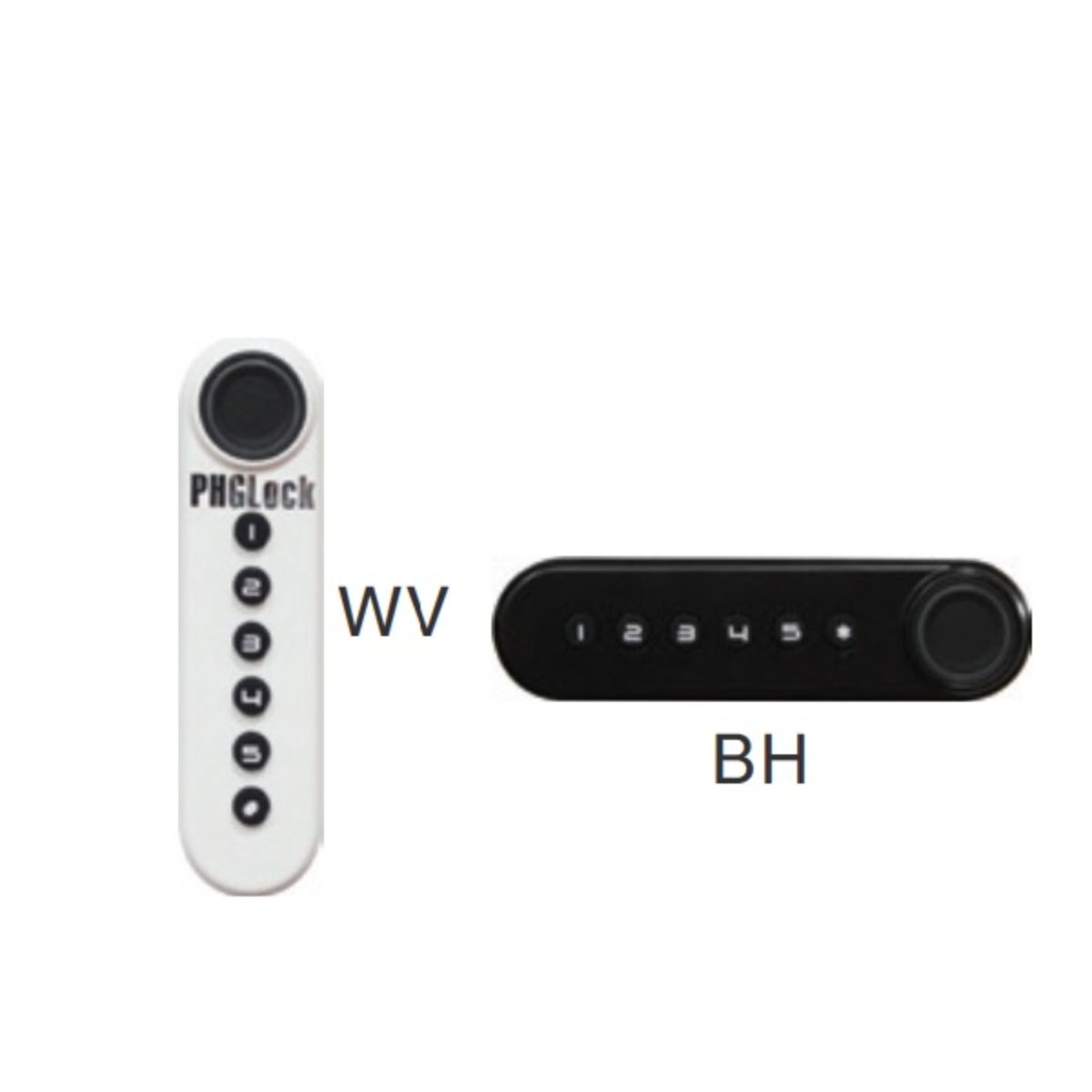 Khóa cửa tủ vân tay, mã số PHGLock CL9022 Phù hợp cho cửa gỗ dày 18mm