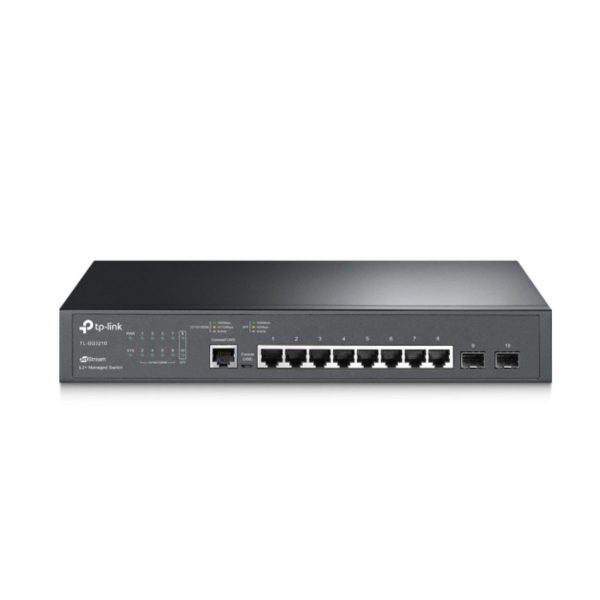 Thiết bị chia mạng 8 cổng Gigabit Layer 2 TP-Link TL-SG3210 2 khe cắm SFP