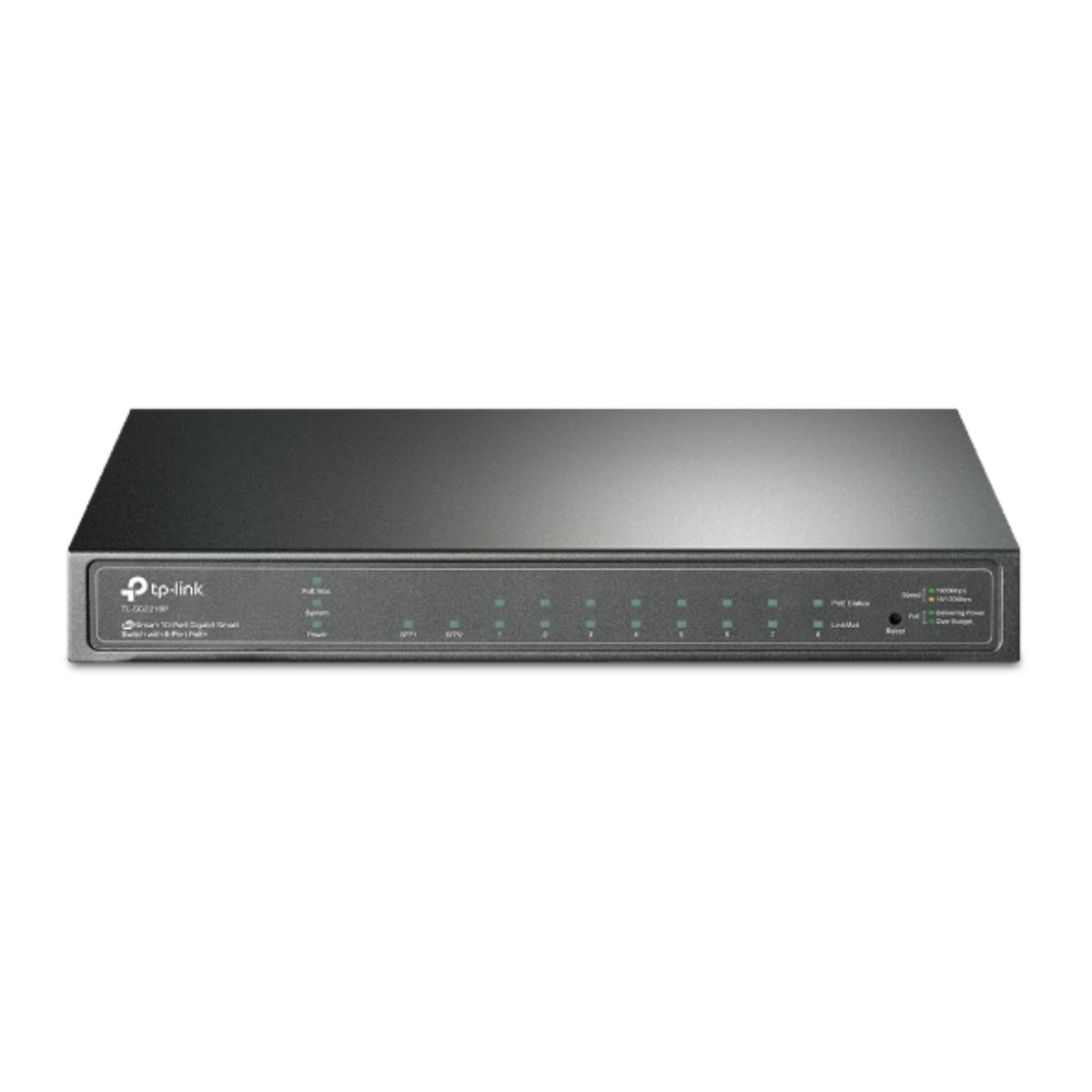Switch Poe TP-Link TL-SG2210P 8 cổng gigabit PoE+ và 2 khe SFP, công suất PoE 61W