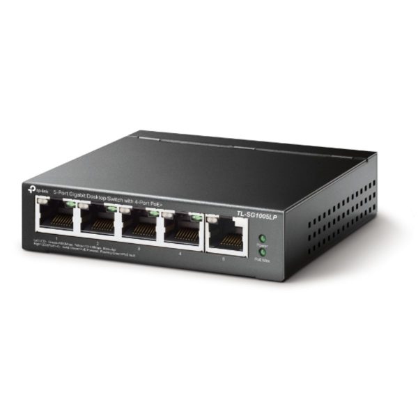 Bộ chia mạng switch 5 cổng TP-Link TL-SG1005LP công suất PoE 40W