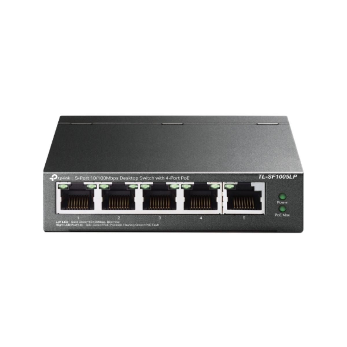 Thiết bị chuyển mạch switch 5 port TP-Link TL-SF1005LP 4 cổng Poe Mbps, công suất 41W