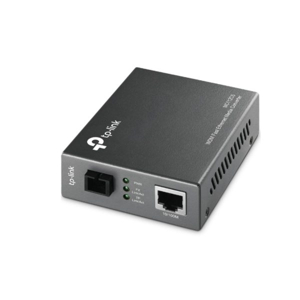 Bộ chuyển đổi RJ45 10/100Mbps sang SC single-mode 100Mbps TP-Link MC112CS công nghệ WDM, mở rộng khoảng cách sợi 20km