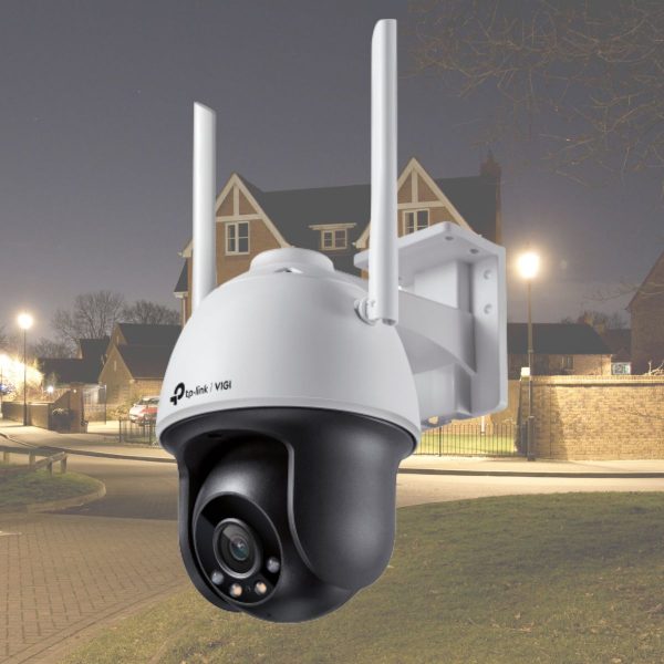 Camera IP wifi không dây TP-Link VIGI C540-W 4MP Full color, đàm thoại 2 chiều, cảnh báo đèn và còi