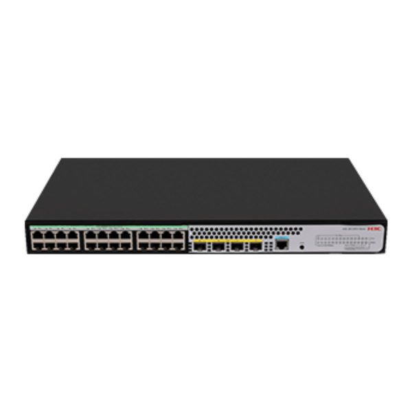 Bộ chuyển mạch switch H3C S5120V3-28P-PWR-LI 24 cổng 10/100/1000TX, 4 cổng SFP, 56Gbps