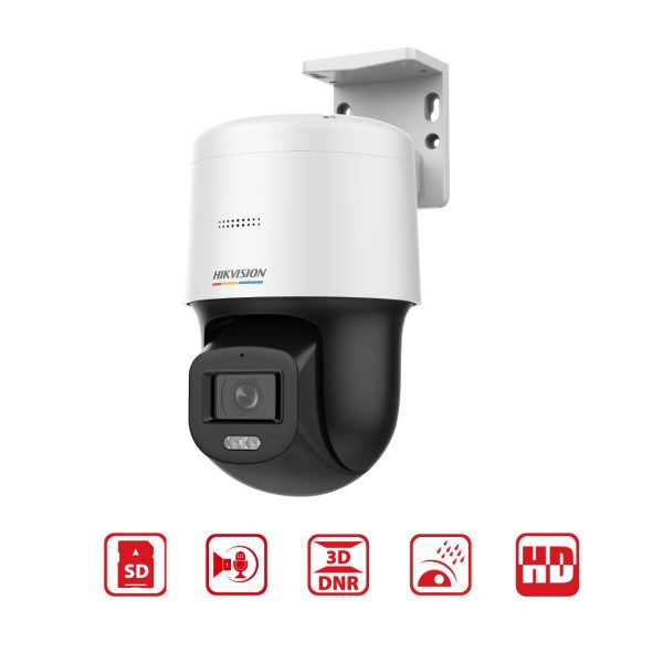 Camera speed Dome 4MP Hikvision DS-2DE2C400SCG-E(F0) tích hợp mic và loa, đèn ánh sáng trắng 30m