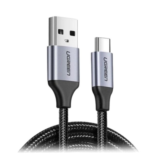 Cáp sạc USB 2.0 sang Type-C Ugreen 60408 US288 chiều dài 3m, hỗ trợ sạc nhanh 3A