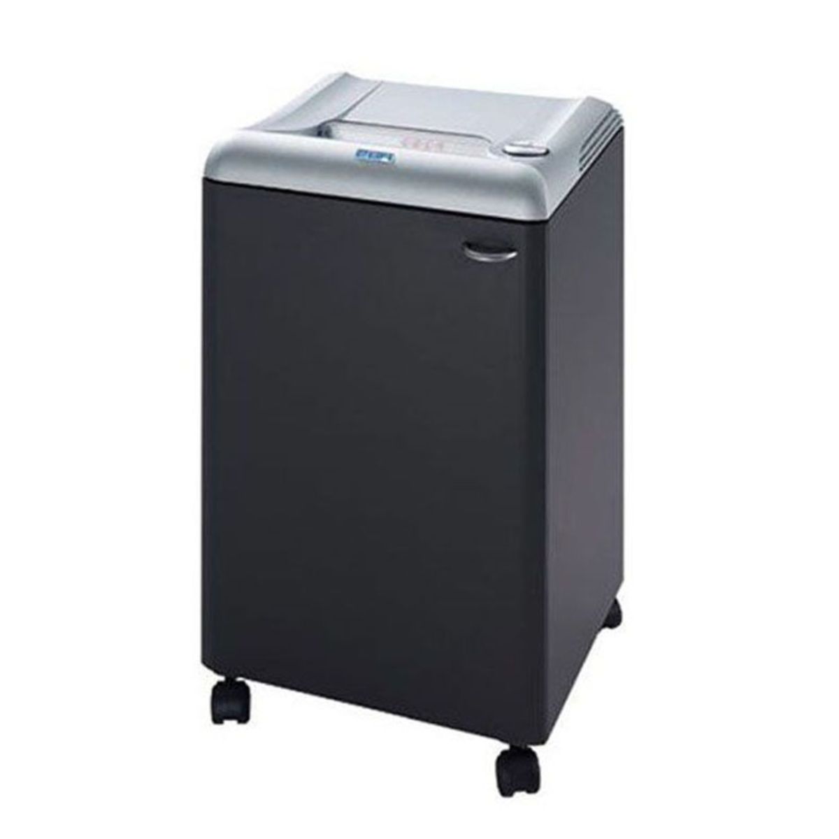 Máy xén giấy văn phòng, hủy giấy, kim kẹp EBA 2127S kiểu hủy sợi, dung tích chứa 75 lít, công suất hủy 21-23 tờ