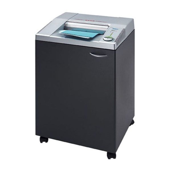 Máy cắt hủy giấy, hủy ghim kẹp EBA 2331C kiểu hủy vụn, dung tích 120 lít, tự động dừng khi kẹt giấy