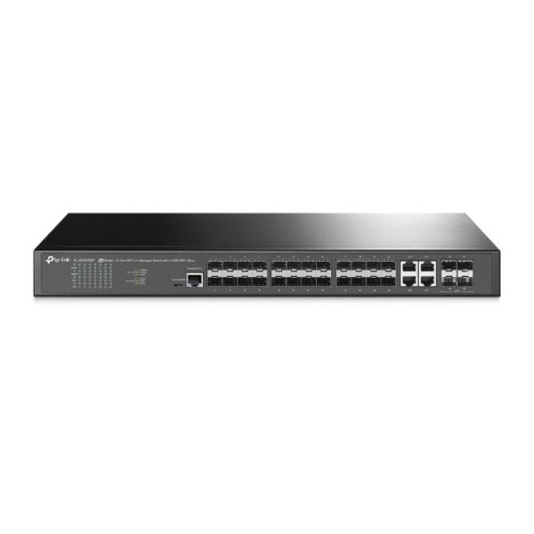 Thiết bị chuyển mạch switch 28 cổng TP-Link TL-SG3428XF 24 Cổng SFP với 4 Cổng SFP+ 10GE