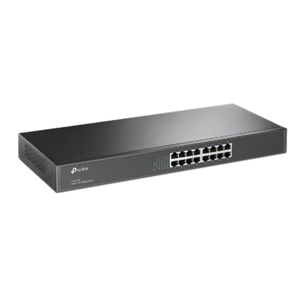 Thiết bị chia mạng 16 cổng TP-Link TL-SF1016 hỗ trợ MAC và auto MDI/MDIX