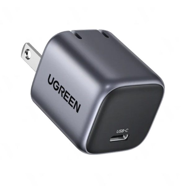 Củ sạc nhanh Nexode 30W USB-C Ugreen 90901 CD319 màu trắng,  công suất 30W, công nghệ GaN