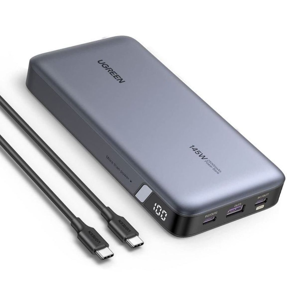Pin sạc dự phòng PD 145W Ugreen 90597A PB205 dung lượng pin 25,000mAh