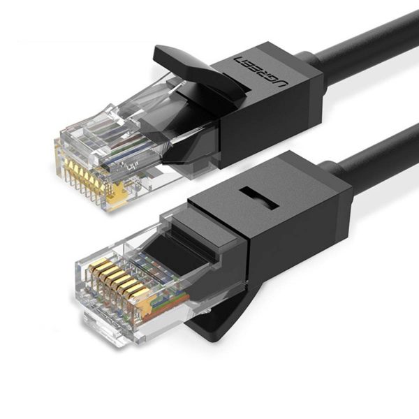 Cáp mạng 3M Ugreen 20161 NW102 Cat6 UTP/RJ45, kích thước lõi 26AWG, tốc độ truyền dữ liệu 1Gbs, 3500 MHz