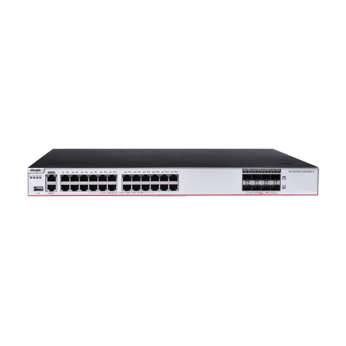 9796_thiet_bi_chuyen_mach_ruijie_rg_s5760c_24gt8xs_x_thumb Thiết bị chuyển mạch Ruijie RG-S5760C-24GT8XS-X 24 cổng GE RJ45, 8 cổng 10GE SFP+, 2 khe cắm mô-đun nguồn